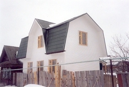 Загородный дом Сибиряк-90, реализованный проект